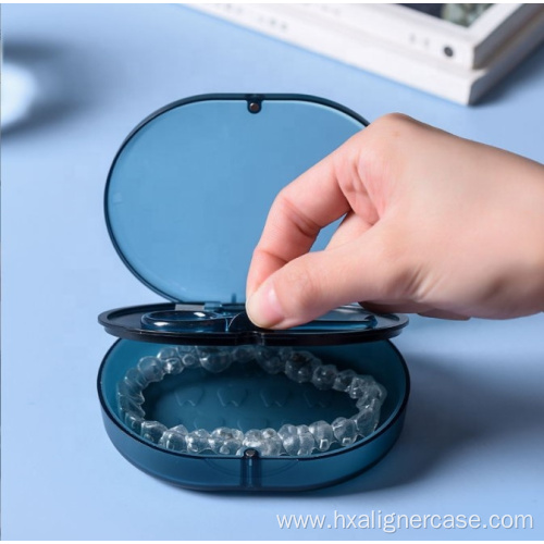 Silicone Magnetic Closure Dental Aligner Braces Box